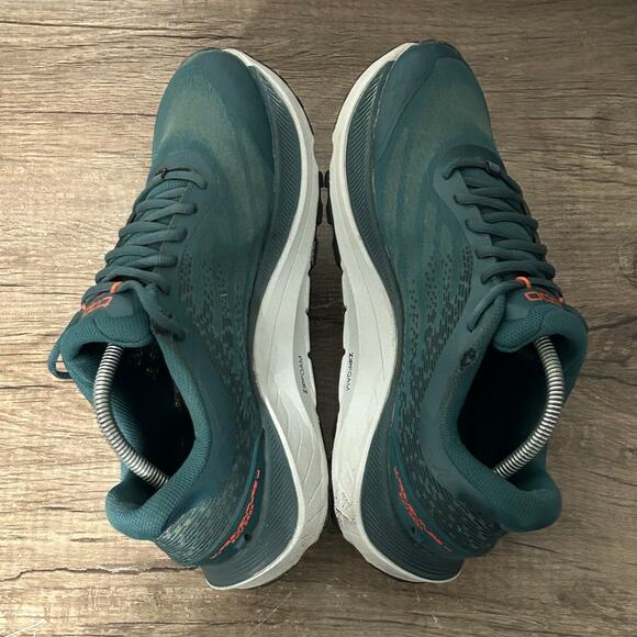 Topo Ultraventure 4 Men’s Athletic Running Shoes Size 10 Dark Teal/Orange - Picture 5 of 8